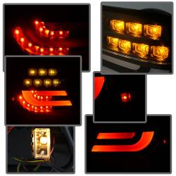 Spyder Auto - Spyder Auto 5076564 Black/Clear LED Taillights for 04-06 BMW 325Ci/330Ci - Image 5