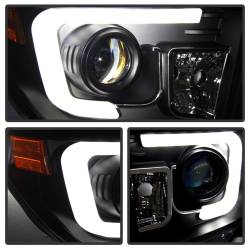 Spyder Auto - Spyder Auto DRL Projector Headlights Black/Clear for Tundra 5080158 - Image 4