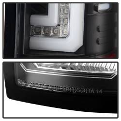 Spyder Auto - Spyder Auto 5080660 Black/Clear LED Taillights for 14-16 Sierra 1500/HD - Image 3