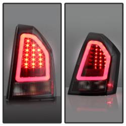 Spyder Auto - Spyder Auto 5083357 Black/Clear LED Taillights for 05-07 Chrysler 300C - Image 3