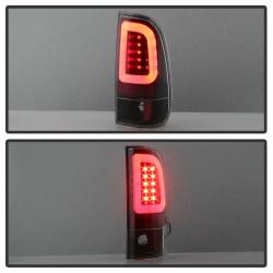 Spyder Auto - Spyder Auto 5084231 Black LED Light Bar Taillights for 97-07 F150 Super Duty - Image 8