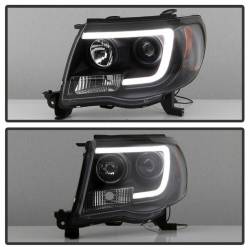 Spyder Auto - Spyder Auto 5084514 Black Light Bar Projector Headlights for 05-11 Toyota Tacoma - Image 8