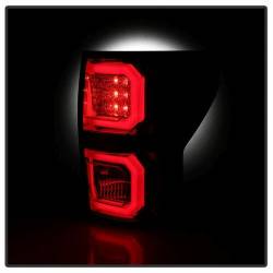 Spyder Auto - Spyder Auto 5085450 LED Light Bar Red/Clear Taillights for 07-13 Toyota Tundra - Image 6
