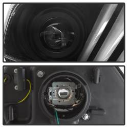 Spyder Auto - Spyder Auto 5084569 Black Light Bar Projector Headlights for 10-14 Ford Mustang - Image 3