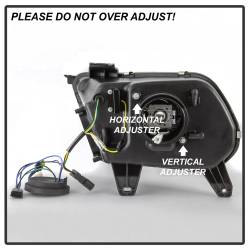 Spyder Auto - Spyder Auto 5084569 Black Light Bar Projector Headlights for 10-14 Ford Mustang - Image 5