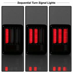 Spyder Auto - Spyder Auto 5084781 Black LED Light Bar Taillights for 07-18 Jeep Wrangler JK - Image 8