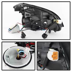 xTune Auto - xTune Auto 9025549 Crystal Headlights Black/Clear - Image 3
