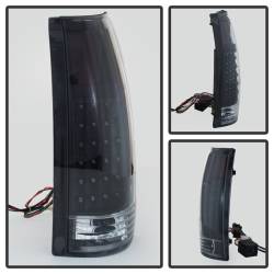 Spyder Auto - xTune Auto 9022449 Black/Clear LED Taillights - Image 2