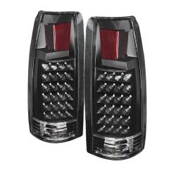 Spyder Auto - xTune Auto 9022449 Black/Clear LED Taillights - Image 1