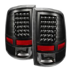 Spyder Auto - xTune Auto 9025587 Black/Clear LED Taillights - Image 1