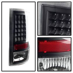 Spyder Auto - xTune Auto 9025587 Black/Clear LED Taillights - Image 2