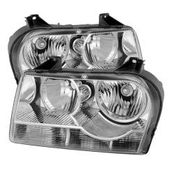 xTune Auto - xTune Auto 9026430 Chrome/Clear Crystal Headlights - Image 1