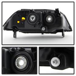 xTune Auto - xTune Auto 9026195 Crystal Headlights Black/Clear - Image 3