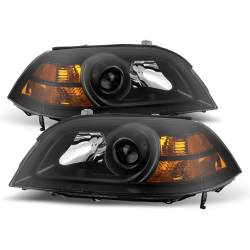 xTune Auto - xTune Auto 9026195 Crystal Headlights Black/Clear - Image 1