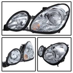 xTune Auto - xTune Auto 9026928 Chrome/Clear Crystal Headlights for 98-05 GS300/GS400/GS430 - Image 2