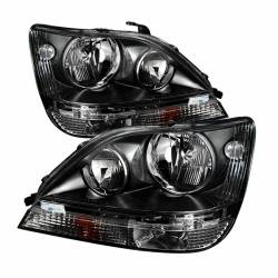 xTune Auto - xTune Auto 9028243 Crystal Headlights Black/Clear - Image 1