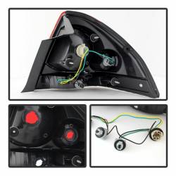 xTune Auto - xTune Auto 9027192 Red/Clear Taillights - Image 3