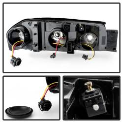 xTune Auto - xTune Auto 9027253 Black/Clear Headlights 00-04 Chevy Impala - Image 3