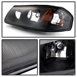 xTune Auto - xTune Auto 9027253 Black/Clear Headlights 00-04 Chevy Impala - Image 2