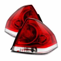 xTune Auto - xTune Auto 9027215 Red/Clear Taillights Pair 06-16 Chevy Impala - Image 1