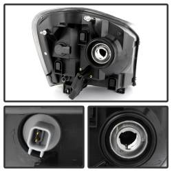 xTune Auto - xTune Auto 9027307 Headlights Chrome/Clear - Image 3