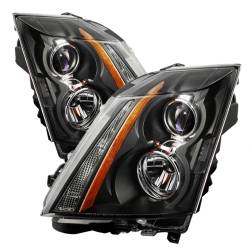 xTune Auto - xTune Auto 9027239 Projector Style Headlights Black/Clear - Image 1
