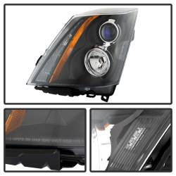 xTune Auto - xTune Auto 9027239 Projector Style Headlights Black/Clear - Image 2