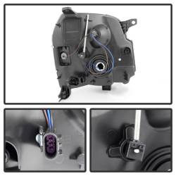 xTune Auto - xTune Auto 9027352 Crystal Headlights Black/Clear - Image 2