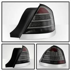 xTune Auto - xTune Auto 9027628 LED Taillights Chrome/Smoked for 98-11 Ford Crown Victoria - Image 2