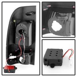Spyder Auto - xTune Auto 9027642 Black/Smoked LED Taillights 97-03 F150 Style/99-07 F250/F350 - Image 2