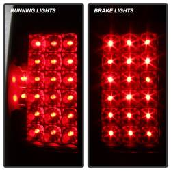 Spyder Auto - xTune Auto 9027642 Black/Smoked LED Taillights 97-03 F150 Style/99-07 F250/F350 - Image 4