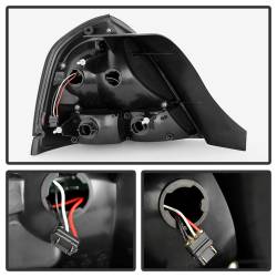xTune Auto - xTune Auto 9027628 LED Taillights Chrome/Smoked for 98-11 Ford Crown Victoria - Image 4