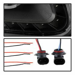 xTune Auto - xTune Auto 9027826 Projector Style Headlights Black/Clear - Image 5