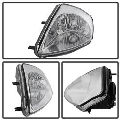 xTune Auto - xTune Auto 9023958 Chrome/Clear Crystal Headlights - Image 2