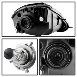 xTune Auto - xTune Auto 9023965 Crystal Headlights Black/Clear - Image 4