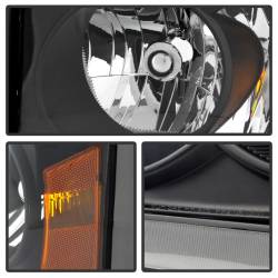 xTune Auto - xTune Auto 9025327 Black/Clear Crystal Headlights - Image 2