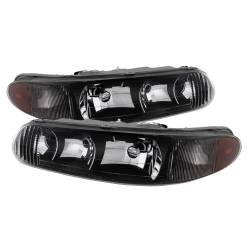 xTune Auto - xTune Auto 9025235 Black/Clear Crystal Headlights - Image 1
