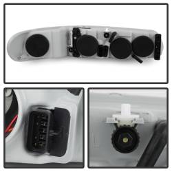 xTune Auto - xTune Auto 9025235 Black/Clear Crystal Headlights - Image 3
