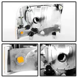 Spyder Auto - xTune Auto 9025419 Chrome/Clear Crystal Front Headlight & Bumper Light Kit - Image 2