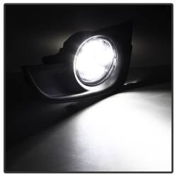 Spyder Auto - Spyder Auto 9031649 LED Fog Lights Black/Clear for 13-15 Nissan Altima - Image 5