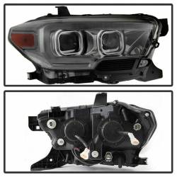 xTune Auto - xTune Auto 9039270 Light Bar Headlights Black/Smoke for Tacoma TRD - Image 2