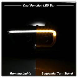 xTune Auto - xTune Auto 9039270 Light Bar Headlights Black/Smoke for Tacoma TRD - Image 7