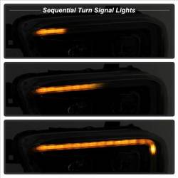 xTune Auto - xTune Auto 9039270 Light Bar Headlights Black/Smoke for Tacoma TRD - Image 8