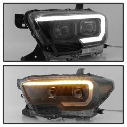 xTune Auto - xTune Auto 9039270 Light Bar Headlights Black/Smoke for Tacoma TRD - Image 9