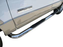 Steelcraft - Steelcraft 213107 3" Stainless Round Step Bars for 03-17 Ford Expedition - Image 1