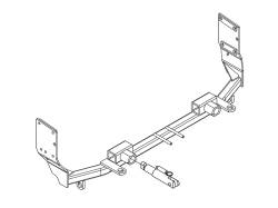 Blue Ox - Blue Ox BX2199 Tow Bar Base Plate for 08-11 Ford Focus Manual Transmission - Image 1