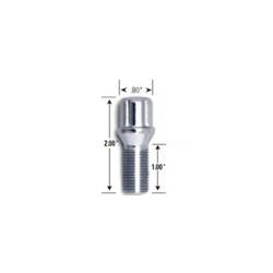Gorilla Automotive - Gorilla 17018SD-16 Small Diameter Lug Bolt QTY 16 w/Key Chrome 14mm x 1.50 - Image 2