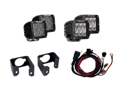 Rigid Industries - Rigid Industries 41616 D-Series LED Dual Fog Light Kit for 17-18 Ford Super Duty - Image 1