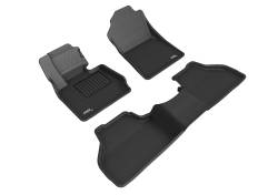 3D MAXpider - MAXpider L1BM03201509 Kagu Floor Mat Front/Rear Black 11-18 BMW X3 - Image 1