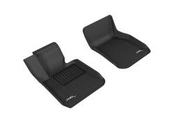 3D MAXpider - MAXpider L1BM03711509 Kagu Floor Mat Front Black BMW 3 Series - Image 1